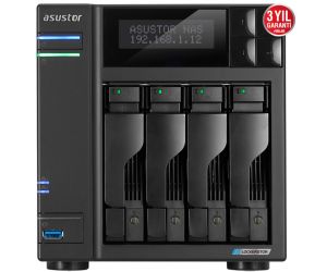 Asustor AS6604T 4 SLOT 4GB DDR4 3.5 NAS DEPOLAMA ÜNİTESİ