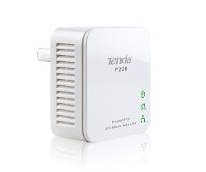 Tenda P200 Homeplug 1 Port 200Mbps Kablolu Mini Powerline Ağ Adaptörü