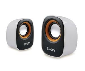 Snopy SN-120 2.0 BEYAZ/SARI USB HOPARLÖR