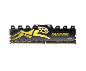 Apacer Panther Black-Gold 16GB (1x16GB) 3200Mhz CL16 DDR4 Gaming Ram AH4U16G32C28Y7GAA-1