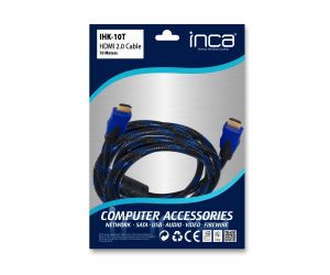 Inca IHK-10T 2.0V 10 M HDMI TO HDMI 4K FHD POSETLI