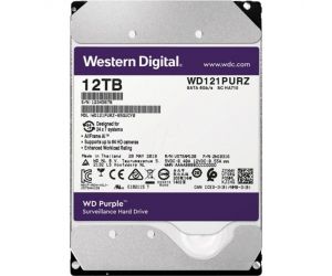 Western Digital 12 TB 3.5 PURPLE SATA3 72000RPM 256MB 7/24 GÜVENLİK DİSK WD121PURP
