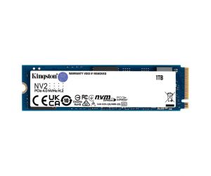 Kingston 1TB NV2 NVMe PCIe 4.0 1000G M.2 2280 SSD SNV2S/1000G