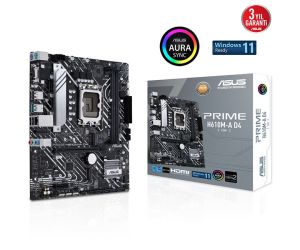 Asus PRIME H610M-A D4-CSM Intel LGA1700 DDR4 Micro ATX Anakart