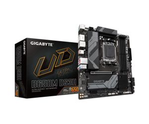 Gigabyte B650M DS3H 1.0 DDR5 6400MHZ 1XHDMI 2XDP 2XM.2 USB 3.2 MATX AM5 ANAKART