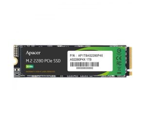 Apacer AS2280P4X-1 1TB 2100-1700 MB/s M.2 PCIe Gen3x4 SSD AP1TBAS2280P4X-1
