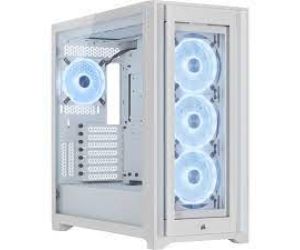 Corsair iCUE 5000X Tempered Glass RGB QL Edition USB 3.1 ATX Mid Tower Kasa