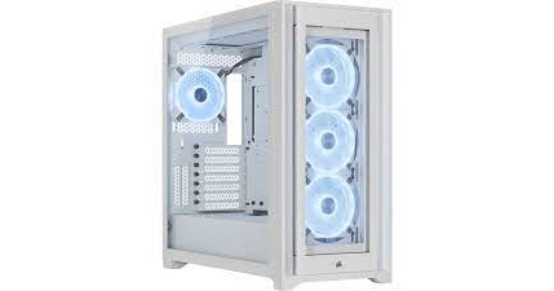 Corsair iCUE 5000X Tempered Glass RGB QL Edition USB 3.1 ATX Mid