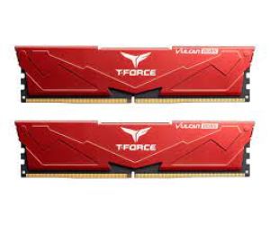 Team T-Force Vulcan Red 32GB (2X16GB) 5600Mhz DDR5 Gaming Ram CL32 FLRD532G5600HC32DC01
