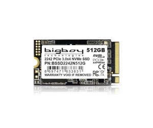 Bigboy 512GB 22x42mm PCIe 3.0 x4 M.2 NVMe Notebook SSD BSSD2242N512G