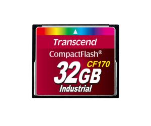 Transcend 32GB CF170 300x Industrial Hafıza Kartı TS32GCF170