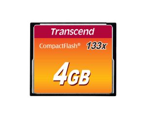 Transcend 4GB CF133 133X Hafıza Kartı TS4GCF133