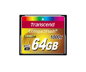 Transcend 64GB CF 1000X Ultimate Hafıza Kartı TS64GCF1000