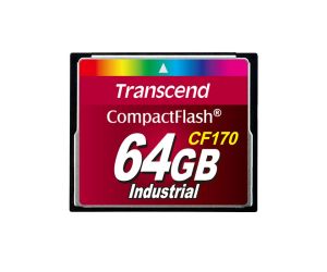 Transcend 64GB CF170 300x Industrial Hafıza Kartı TS64GCF170