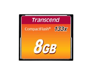 Transcend 8GB CF133 133X Hafıza Kartı TS8GCF133