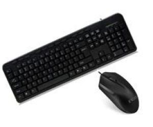 Inca Türkçe Q Optic Mouse Siyah Standart Klavye-Mouse Set IMK-375T