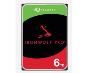 Seagate IronWolf Pro 6 TB Kurumsal NAS Dahili Sabit Disk HDD CMR 3.5 SATA 6 Gb ST6000NT001