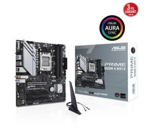 Asus Prime B650M-A II Wifi AM5 Ryzen DDR5 128 GB 6400+ (OC) mATX Anakart