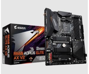 Gigabyte MAB AMD B550 ELITE AX V2 DDR4 4733MHZ 128 GB ANAKART B550-AOR-ELITEAXV2