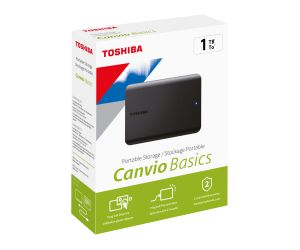 Toshiba 1TB Canvio Basics 2.5 USB3.2 (USB2.0 Uyumlu) Taşınabilir Disk HDTB510EK3AA