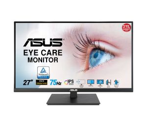 Asus 27'' QHD IPS 1MS 75HZ HDMI DP MONİTÖR VA27AQSB