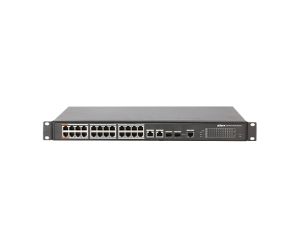 Dahua 24 Port Yönetilebilir PoE 10/100/1000 Mbps Switch PFS4226-24GT-240