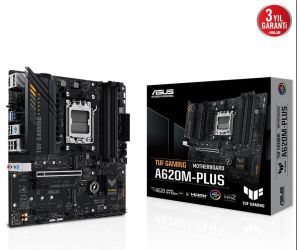 Asus Tuf Gaming A620M-Plus DDR4 AM4 Ryzen Hdmi Dp 128GB AMD Anakart