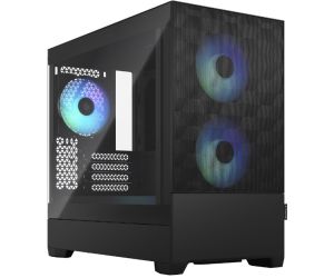 Fractal Design Pop Mini Air RGB Siyah Temperli Cam mATX Oyuncu Bilgisayar Kasası (FD-C-POR1M-06)