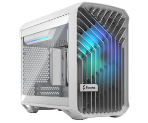 Fractal Design Torrent Nano Beyaz RGB Temper Camlı Oyuncu Bilgisayar Kasası (FD-C-TOR1N-05)