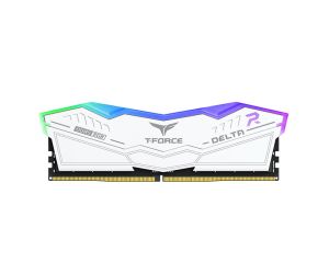 Team T-Force DELTA RGB White 32GB (2x16GB) 5600Mhz DDR5 CL32 Gaming Ram FF4D532G5600HC32DC01