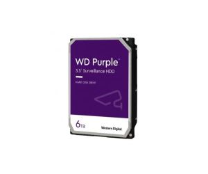 Western Digital Purple 6TB 3.5″ 5400RPM 256MB SATA 6GB/s 7x24 Güvenlik Diski WD64PURZ