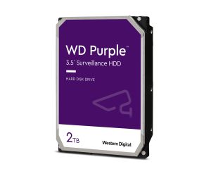 WD Purple 2 TB 3.5″ 5400RPM 64MB SATA 6GB/s 7x24 Güvenlik Diski WD23PURZ