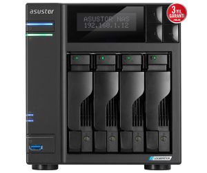 Asustor AS6704T 4 YUVALI 4GB NAS DEPOLAMA ÜNİTESİ