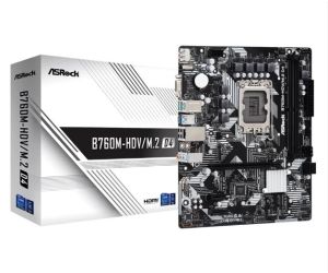 Asrock B760M-HDV/D4 5333mhz (OC) M.2 1700p Anakart