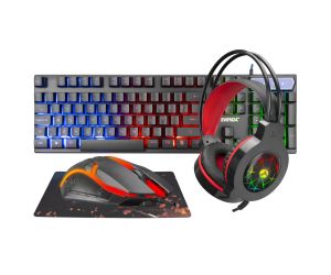 Everest KMK-91 ECO USB GAMING KABLOLU Q KLAVYE +MOUSE +MOUSEPAD +KULAKLIK SET