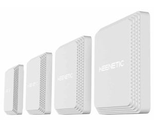 Keenetic AX1800 Mesh Wi-Fi 6 PoE Router/Extender/AP 2-Port Gigabit 4-Pack KN-3510-41EN