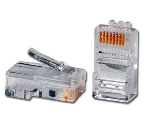 Codegen COD545 CAT5E 100 ADET ALTIN UÇLU RJ-45 KONNEKTOR