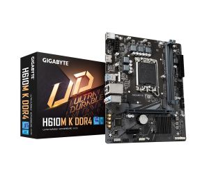 Gigabyte H610M K 3200Mhz DDR4 M.2 1700p 64 GB MATX Anakart