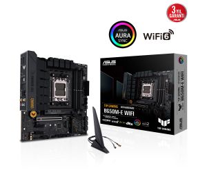 Asus Tuf Gaming B650M-E Wifi AMD B650 AM5 Soket DDR5 6400Mhz Micro ATX Anakart