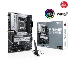 Asus PRIME X670-P WIFI AM5 DDR5 DP/HDMI SATA3 USB3.2 128GB ATX ANAKART