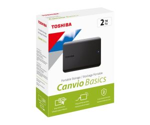 Toshiba Canvio Basics 2 TB 2.5 USB 3.2 Taşınabilir Disk 2.5 HDTB520EK3AA