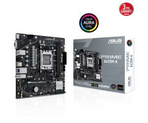Asus PRIME A620M-K DDR5 6400+ (OC) HDMI VGA M.2 AM5 mATX ANAKART