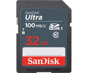 Sandisk 32GB Ultra® SDHC™ Kart ve SDXC™ Hafıza Kartı SDSDUNR-032G-GN3IN