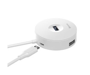 Baseus CAHUB-F02 ROUND BOX USB HUB BEYAZ
