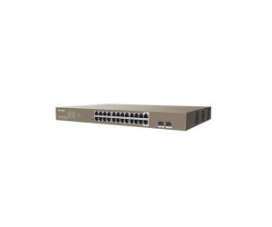 IP-COM 24 PORT GIGABIT+ 2x1GB SFP UPLINK L2 YÖNETİLEBİLİR 370W POE RACKMOUNT SWITCH G3326P-24-410W