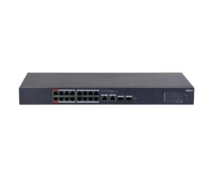 Dahua 16 Port 10/100 Cloud Poe Yönetilebilir Switch CS4218-16ET-240