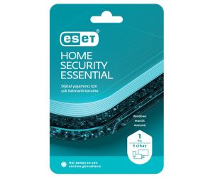 Eset Home Security Essential (5 Kullanıcı 1 Yıl Kutu)
