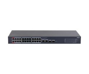 Dahua Rackmount 24 Port Cloud PoE Yönetilebilir Switch CS4228-24GT-240