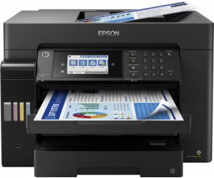 Epson EcoTank Wi-Fi + Tarayıcı + Fotokopi + Faks Çok Fonksiyonlu Tanklı Mürekkep Püskürtmeli Yazıcı L15160