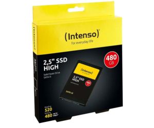Intenso High Performance 480GB 520-480MB/s 2.5 SATA 3 SSD Disk 3813450